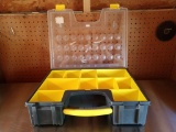 Parts Bin Organizer With Removable Trays