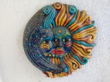 2 Decorative Ceramic Outdoor Wall Hangings