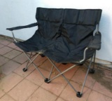 2 Seat Folding Chair