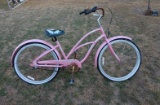 Womens 26in Beach Cruiser Bicycle