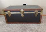 Steamer Trunk With Contents