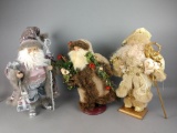 3...Decorative Santa Claus Dolls