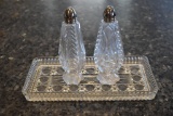 Salt And Pepper Shaker Set With Butter Dish