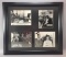 Vintage Framed Wide World Photos Of President Kennedy