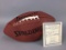 Limited Edition Autographed O.J. Mcduffle Spalding Football