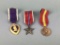 3 Vintage US Military Medals