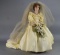 Danbury Mint 18in Tall Porcelain The Princess Diana Bride Doll