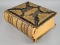 Antique Leather Bound Holy Bible References