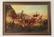 LARGE Vintage Framed Original Western Oil Painting On Canvas 