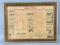 Antique Kames Official Score Card Babe Ruth Pitching For Boston