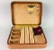 Leather Jewelry Box With Lapel Pins