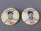 2 1963 Milwaukee Braves Warren Spahn Spahnie Vintage Baseball Pinback Buttons