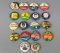 18 Vintage Baseball Pin Back Buttons