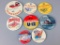 8 Vintage Miss Budweiser Thunderboat Pinback Buttons