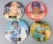 4 Vintage Baseball Pin Back Buttons