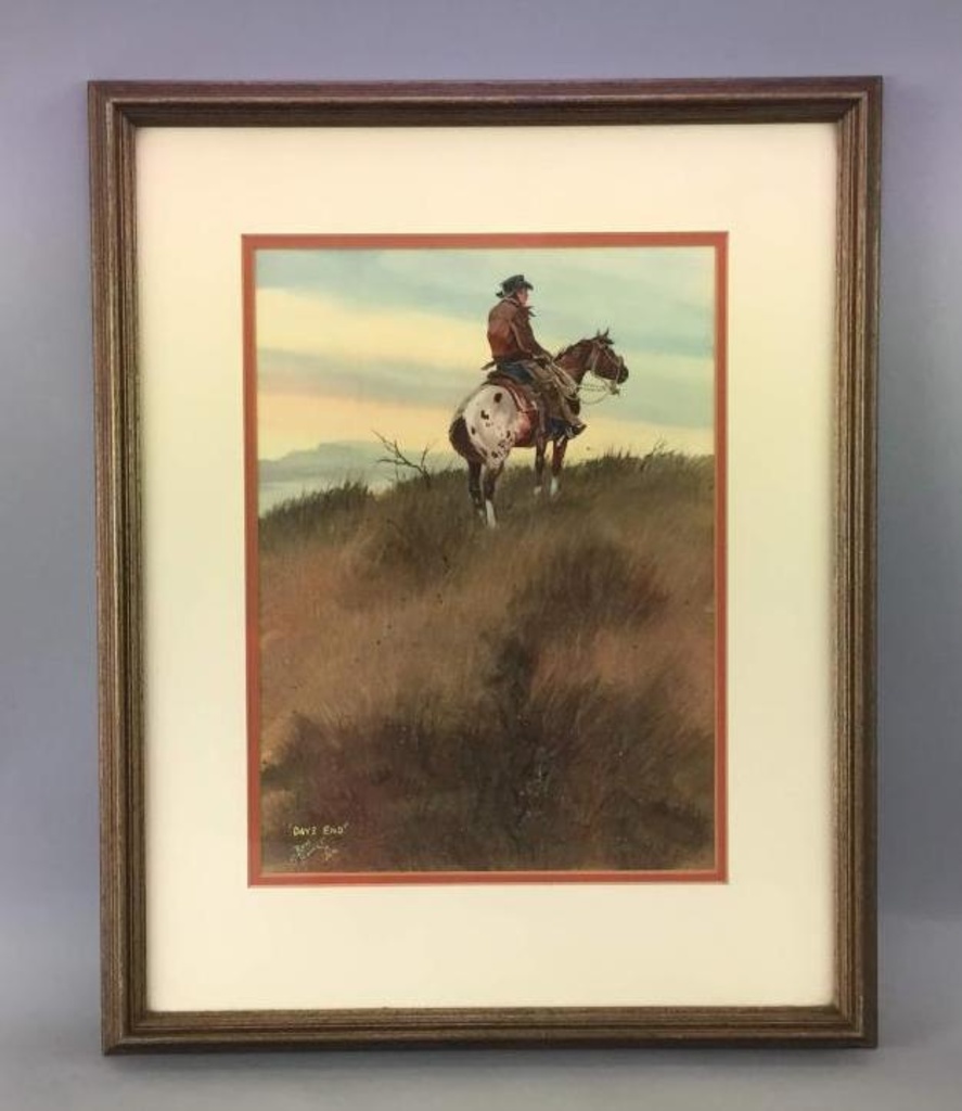 Vintage Framed Original Watercolor Painting Days End By Ron Stewart Art Antiques Collectibles Art Paintings Online Auctions Proxibid Vintage Framed Original Watercolor Painting Days End By Ron Stewart Art Antiques Collectibles Art Paintings Online Auctions Proxibid