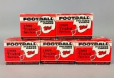 5 1989 Topps Football Traded Series Card Sets
