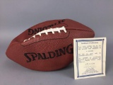 Limited Edition Autographed O.J. Mcduffle Spalding Football