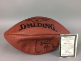 Autographed Tamarick Vanover #87 Spalding Football