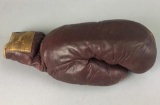 Antique Spalding Golden Gloves Leather Boxing Glove