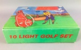 Vintage 10 Light Golf Set
