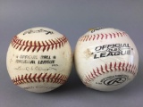 2 Rawlings Baseballs