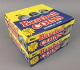 2 Boxes Of 1988 Topps Baseball Coins Bubble Gum