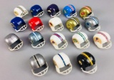 LOT of 18 Miniature Football Helmets