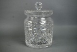 Waterford Cut Crystal Candy Jar With Lid
