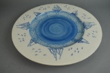 Vintage Bizzirri Hand Painted Serving Platter