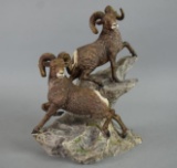 Lenox Bighorn Sheep North America Fine Porcelain Sculpture