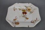 Antique Haviland Limoges Plate With Wall Mount