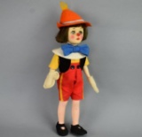 Vintage Effanbee Pinocchio Vinyl Jointed Doll