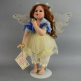 Limited Edition 18in Porcelain Fairy Collectors Doll