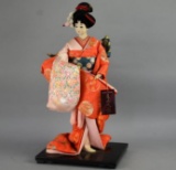 Vintage Oyama Ningyou Porcelain Geisha Doll