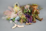 4 Limited Edition Collector Fairy Dolls