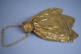 Vintage Whiting & Davisco Gold Mesh Hand Bag