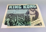 1952 King Kong RKO Radio Pictures Lobby Card