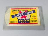 1950s Duncan Yoyo Strings Egyptian Super Cord 3 String Envelope