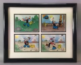 Limited Edition Framed Popeye Sericel Set