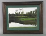 Steve Jones Autographed Golf Course Photo