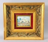 Framed Original Oil Painting On Board