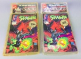 2 Limited Edition Spawn Comic Book Collector Packs