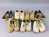 7 Pair Of Vintage Childrens Shoes