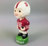 Vintage 1960s Stanford University Football Bobble Head Figurine