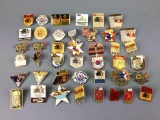 42 Vintage Olympics Lapel Pins