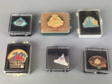 6 Vintage Lapel Pins