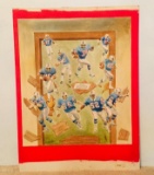 Artist Signed Christopher Paluso AFC Central Division Football Painting On Board