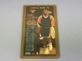 1994 Fleer NBA Jam Session Charlie Ward New York Nicks Rookie Basketball Card