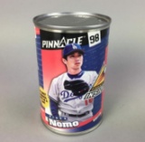 Los Angeles Dodgers Pinnacle Inside Hideo Nomo Card Set Sealed In A Can